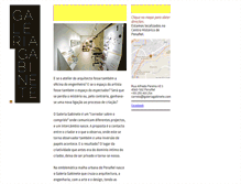 Tablet Screenshot of galeriagabinete.com